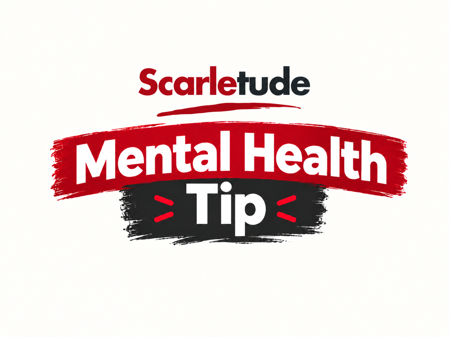 Scarletude Mental Health Tip logo